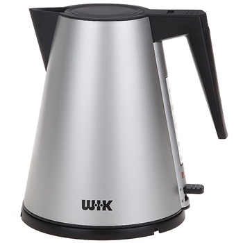 酒店賓館飯店用的德國偉嘉(WIK)品牌不銹鋼電水壺-德國偉嘉不銹鋼電水壺 9541 (1.2升、2000W、外膠內鋼、雙層防燙、銀灰色/珍珠白)